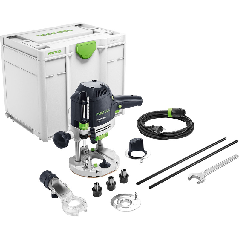 OF1400 EQ-F-Plus Plunge Router w/ Systainer³ (US-Imperial)